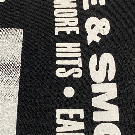 ”CassetteTape＆Crack” GarmentDye 6.1oz Tee Black