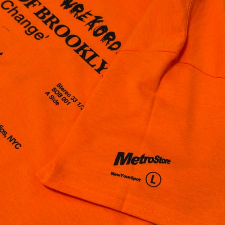 "THE AWAKENING" Pt2 CHANGE 6oz Cotton Tee SafetyOrange