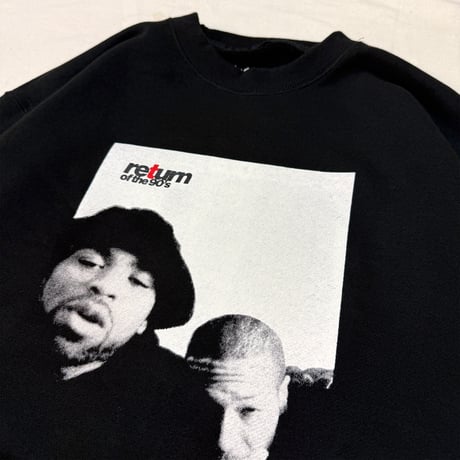 "Return of the 90's" 10oz Sweat Black