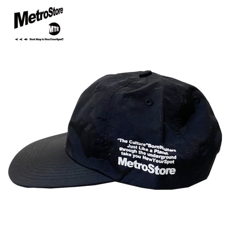 MTR NYLON CAP BLK