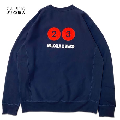 "Real Malcolm X" 13,5oz HeavyWeight Sweat NAVY