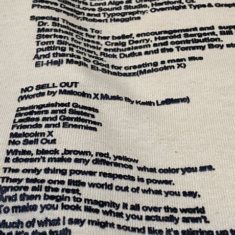 "NO SELL OUT" LongSleeveTee