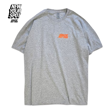 "WilletsPoint Tee" BackPrint MixGrey