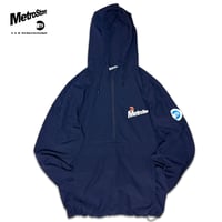 "MTR BASIC" NYLON ANNORAK PARKA NAVY