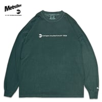 "EAST HARLEM" GarmentDyed 6.1oz L/S Tee DeepGreen