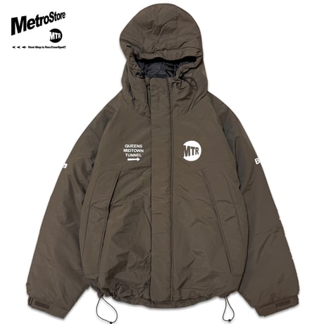 "MTR Bridge and Tunnels" NYLON Heavy JKT  OLIVE