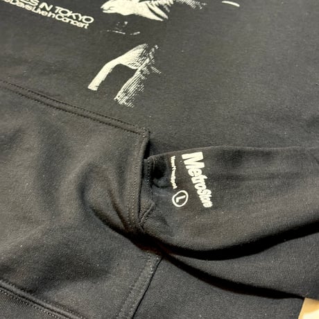 ”MILES IN TOKYO"　８oz Hoodie Black
