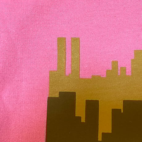 "ViewFromQueens" 8oz HOODIE PINK