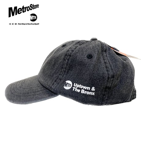 "MTR UPTOWN" DENIM CAP Blk