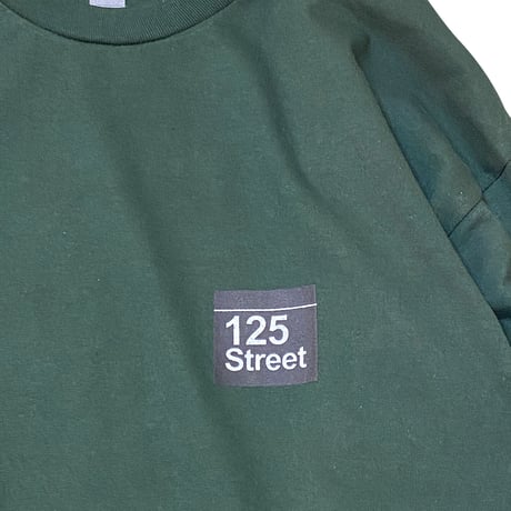 "125street AD" LongSleeveTee Green