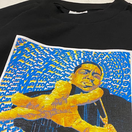 "The MetroCard" 6.5oz HeavyWeight Tee BLK