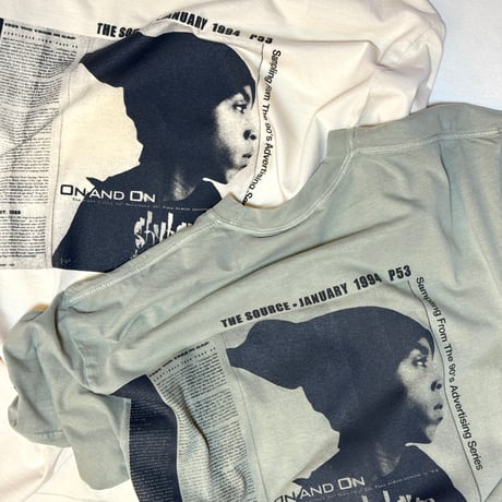 "Return Of The 90's" GarmentDyed 6.1oz Tee Ivory