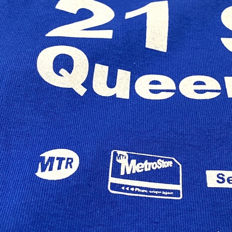 "21street" Cotton LongSleeveTee Blue