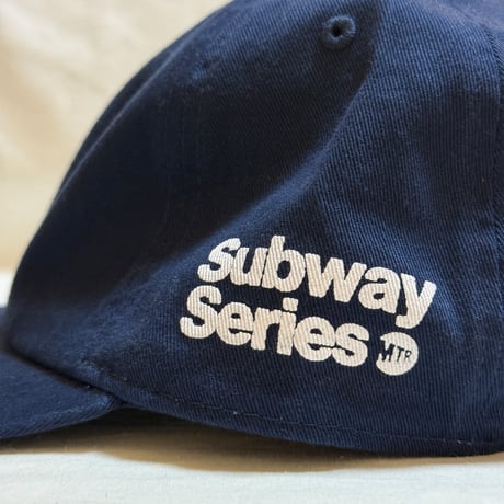 "SubwaySeries" Cotton Cap Navy