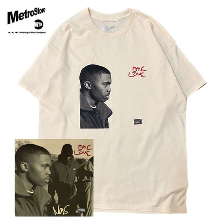 "ONELOVE" US COTTON 6oz S/S Tee Natural