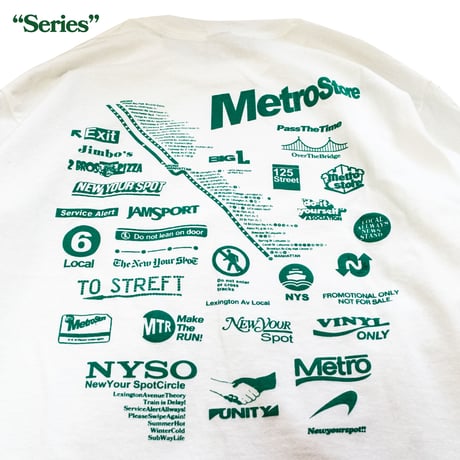 MetroStore ”Series” Pacth LongSleeveTee’ｓ