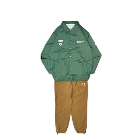 "MetroCard Farewell" NYLON COACH JKT  GREEN