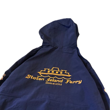 "StatenIslandFerry" NYLON ANNORAK PARKA NAVY