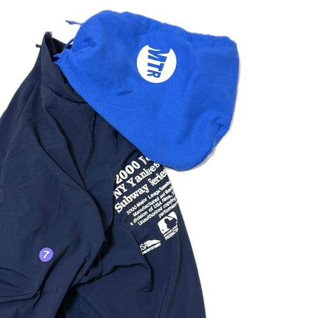 "MTR" 8oz Cotton Hoodie Blue