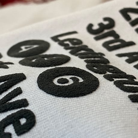 "HARLEM" 6.5oz HeavyWeight L/S Tee  White