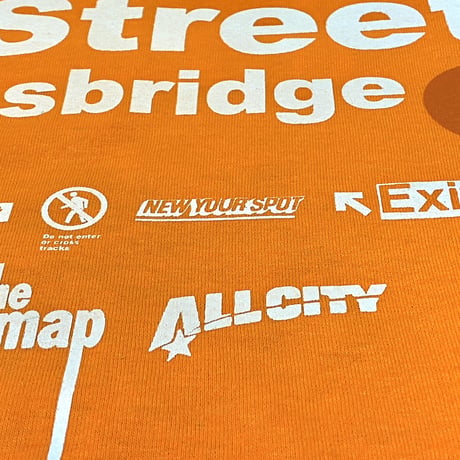 "21street" Cotton LongSleeveTee Orange