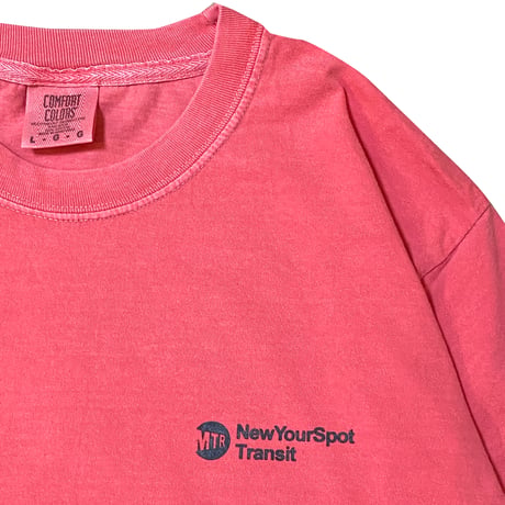 "THE MAGAZINE 1997" pt2  6.1oz Garment Dyed Tee Waltermelon