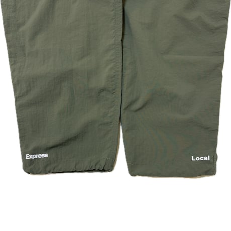 "MTR" NYLON PANTS  OLIVE GREEN
