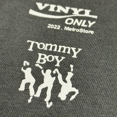 "NO SELLOUT" 6.1oz GarmentDye Tee PepperBlack