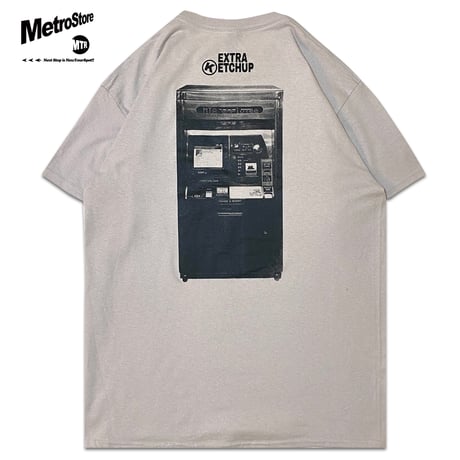 "Vending Machine" US COTTON 6oz S/S Tee ICE GREY