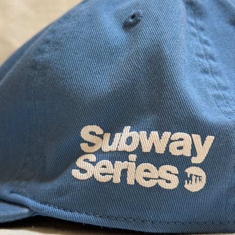 "SubwaySeries" Cotton Cap LightBlue