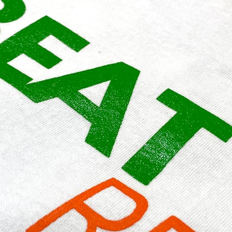 "THE TRACKMASTERS" 6.5oz HEAVY WEIGHT PROCLUB Tee White