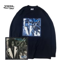 "SilenTreatment"  6.5oz HeavyWeight L/S Tee Black