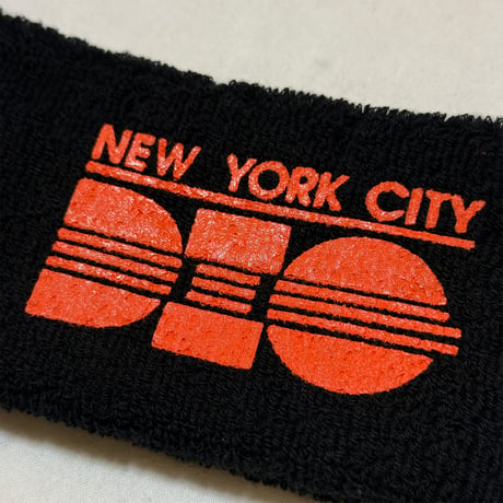 ”NYC DIG" HEADBAND BLACK