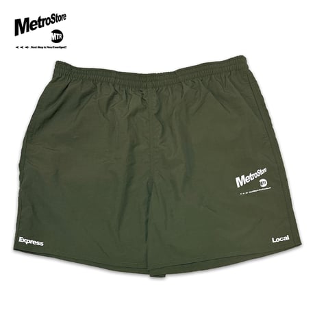 "MTR" NYLON SHORTS Coral.Brown.Olive