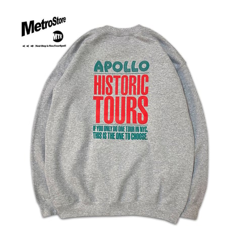 "125street AD"  8oz Sweat MixGray