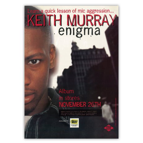 KEITH MURRAY "enigma" A2 POSTER