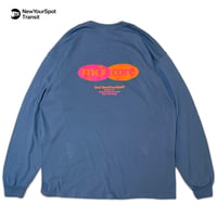 "mo' core" US COTTON 6oz L/S Tee IndigoBlue