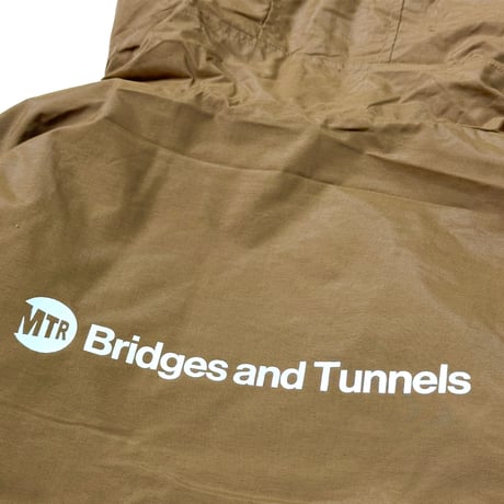 "MTR Bridge and Tunnels" NYLON Heavy JKT  BEIGE BROWN