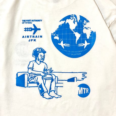"JAMAICA QUEENS" 6oz US COTTON L/S Tee White