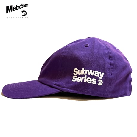 "SubwaySeries" Cotton Cap Purple