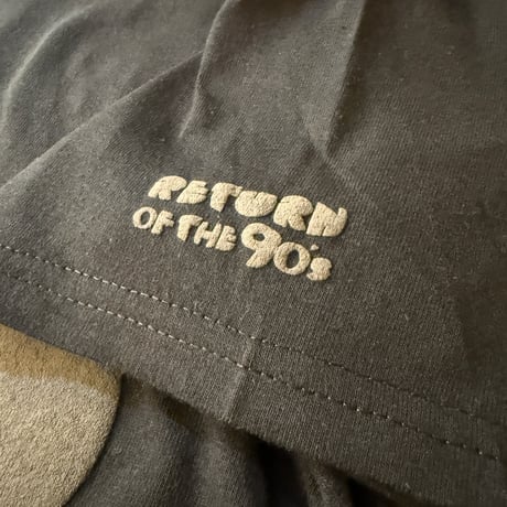 ”Return of the 90`s" BoroughCheck 6oz US COTTON S/S Tee Black