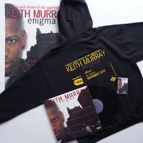 "AVAILABLE AT BESTBUY" KEITH MURRAY PROMO HOODIE GREEN