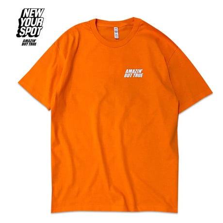 "WilletsPoint Tee" BackPrint Orange
