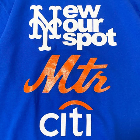 "WilletsPoint Tee" FrontPrint Blue