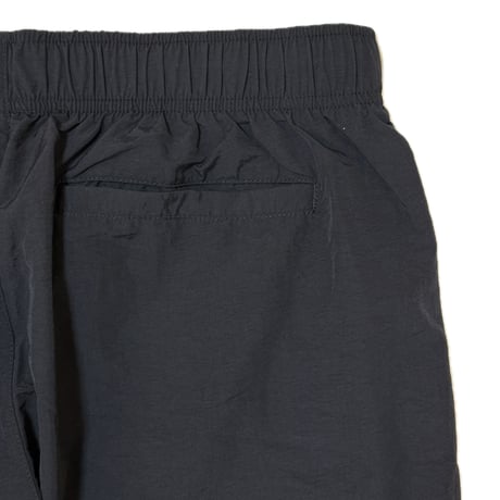 "SubwaySeries"Cottonlike NYLON PANTS BLACK