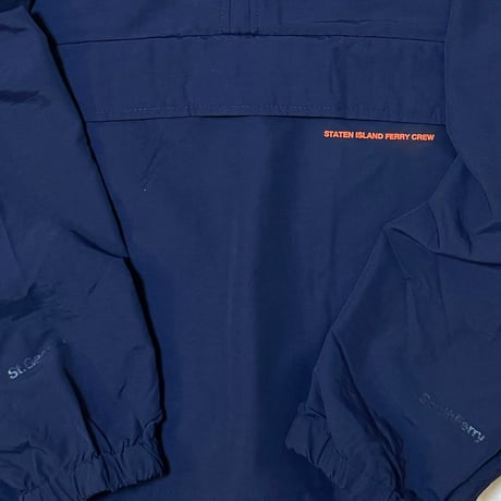 "StatenIslandFerry" NYLON ANNORAK PARKA NAVY