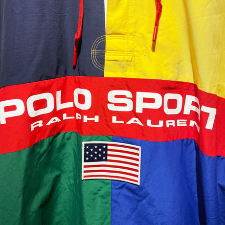 POLO SPORT NYLON COTTON ANORAK