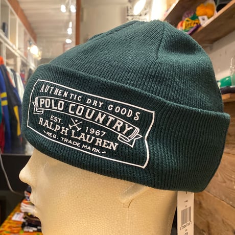 POLO RALPHLAUREN POLO COUNTRY KNIT CAP