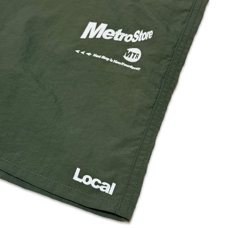 "MTR" NYLON SHORTS Coral.Brown.Olive
