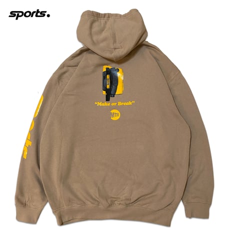 "The SPORTS" 9oz ComfortHoodie Khaki